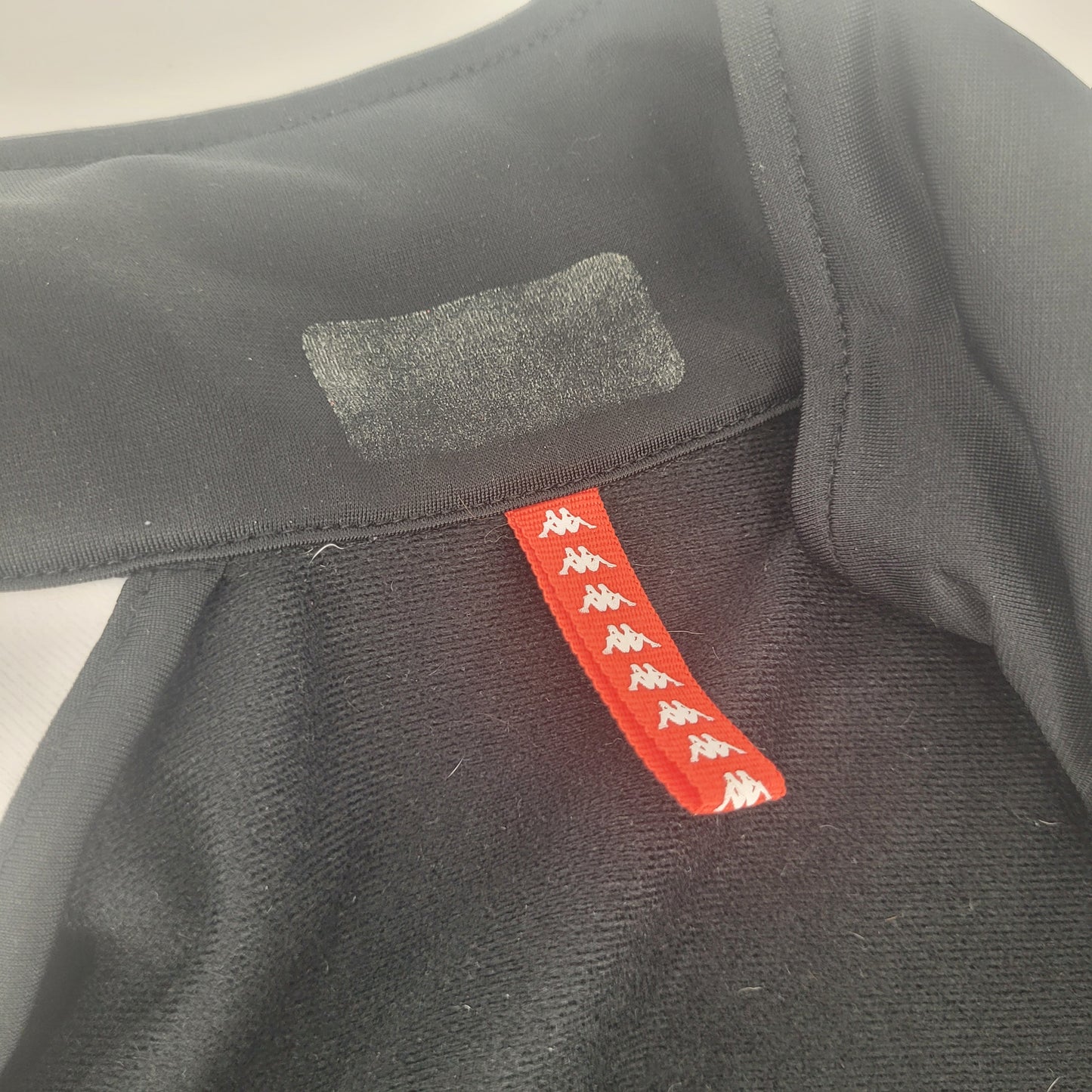 Kappa Black Tracksuit Top - M