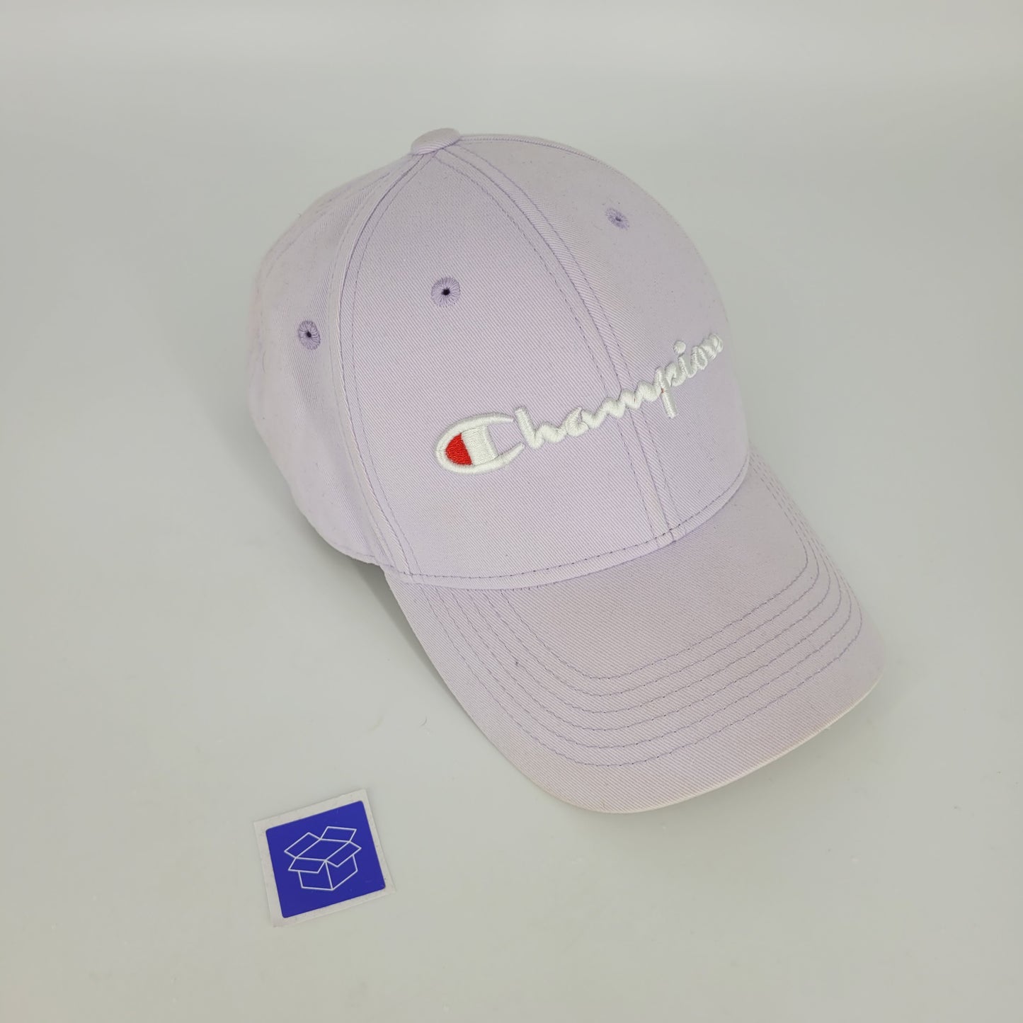 Champion Embroidered Logo Cap - Light Purple