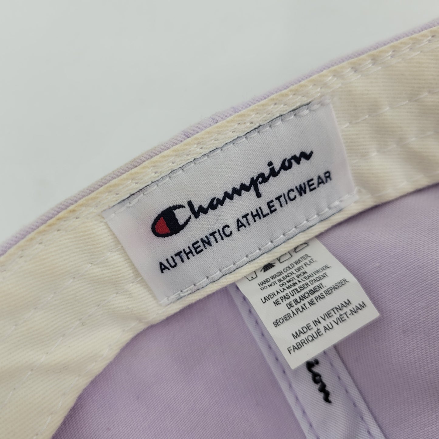 Champion Embroidered Logo Cap - Light Purple