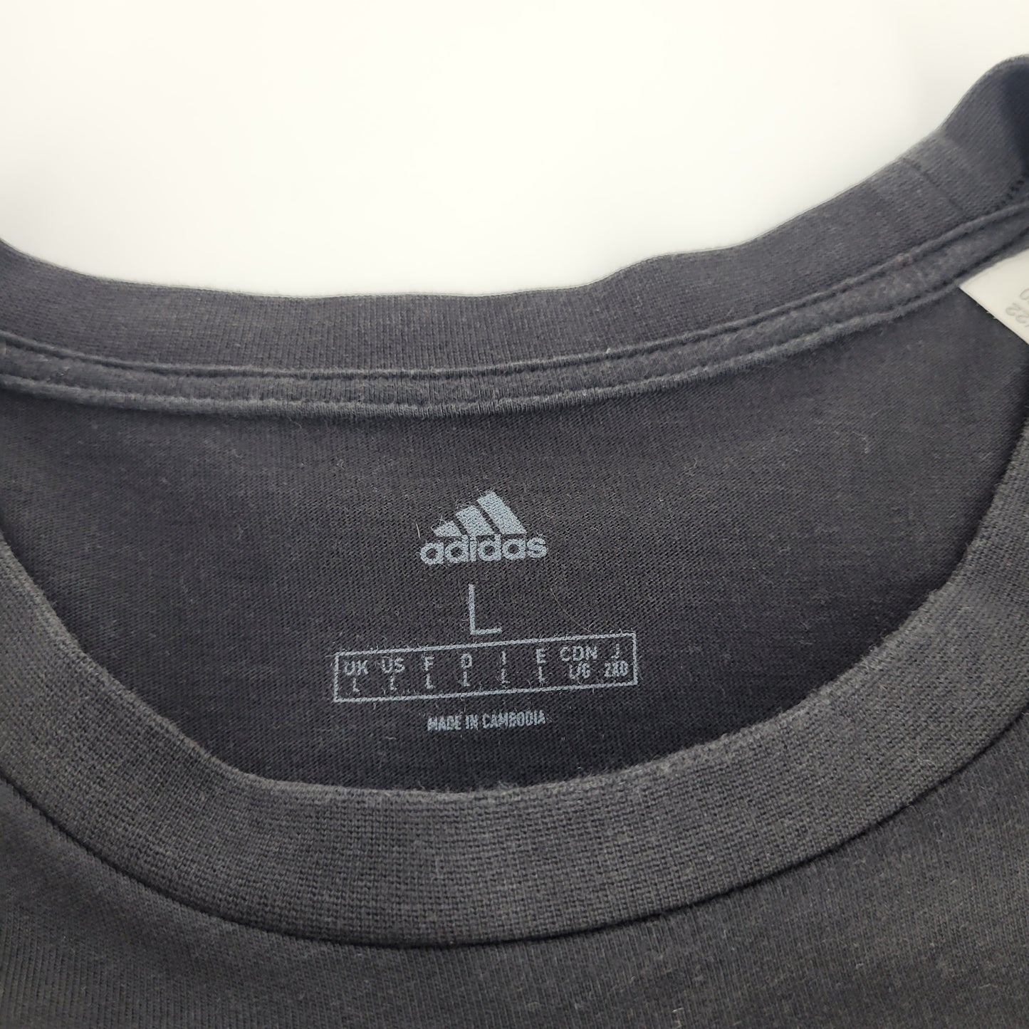 Adidas Basketball Graphic T-Shirt - Black [L]