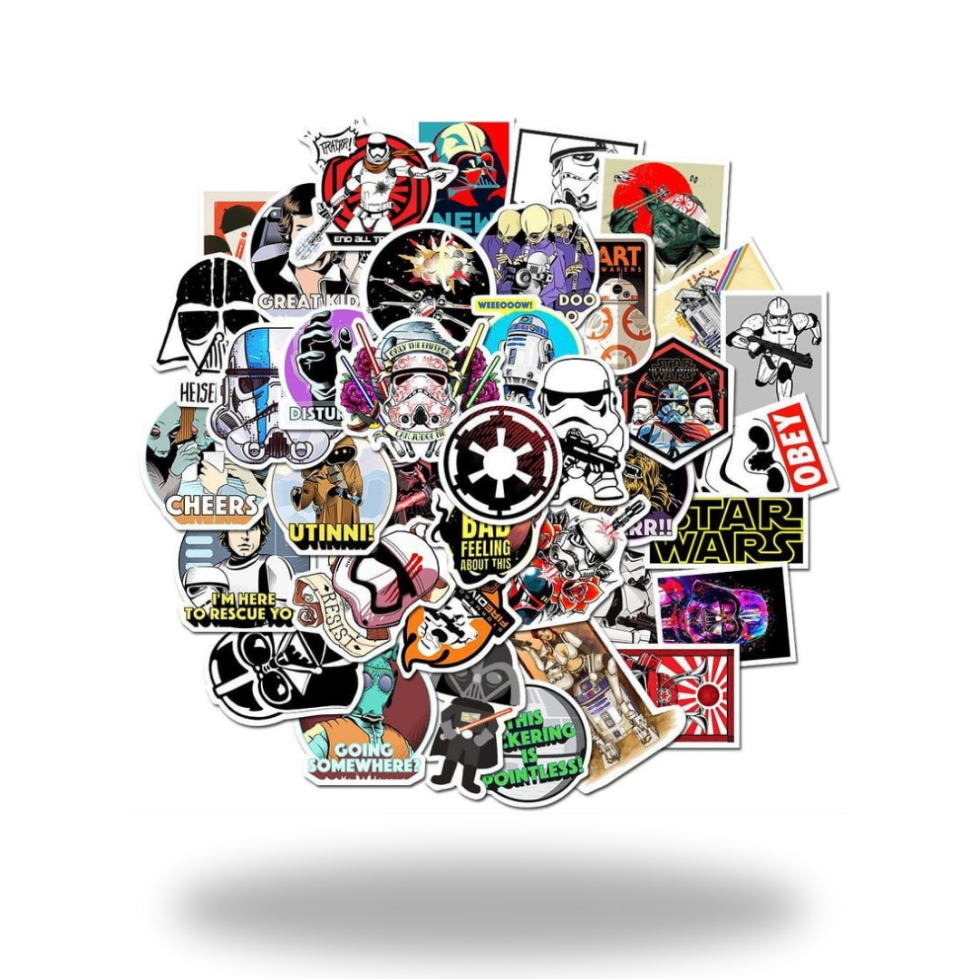 Star Wars Sticker Pack 2 (50 pcs)