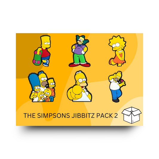 The Simpsons Jibbitz / Shoe Charm Pack 2