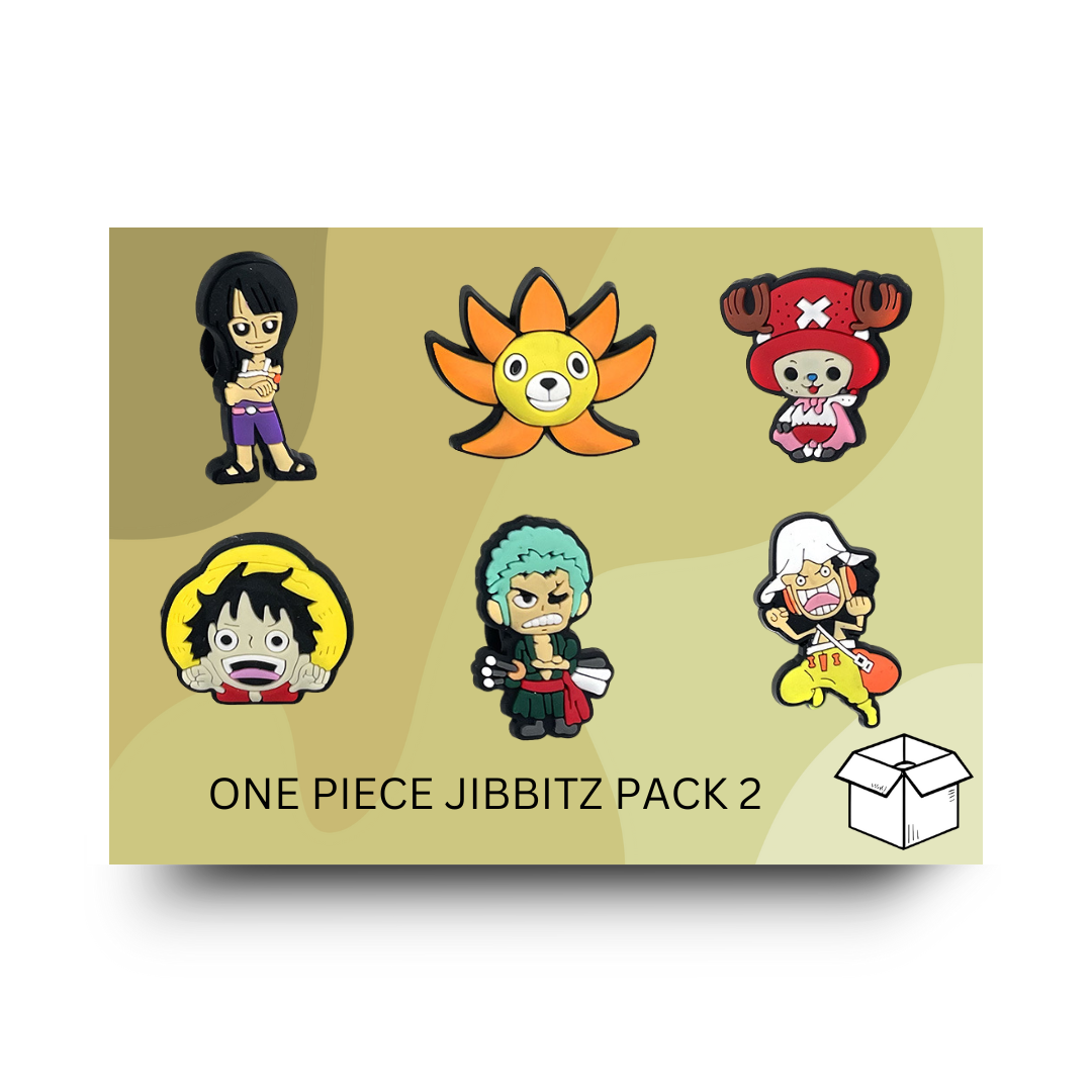 One Piece Jibbitz / Shoe Charm Pack 2