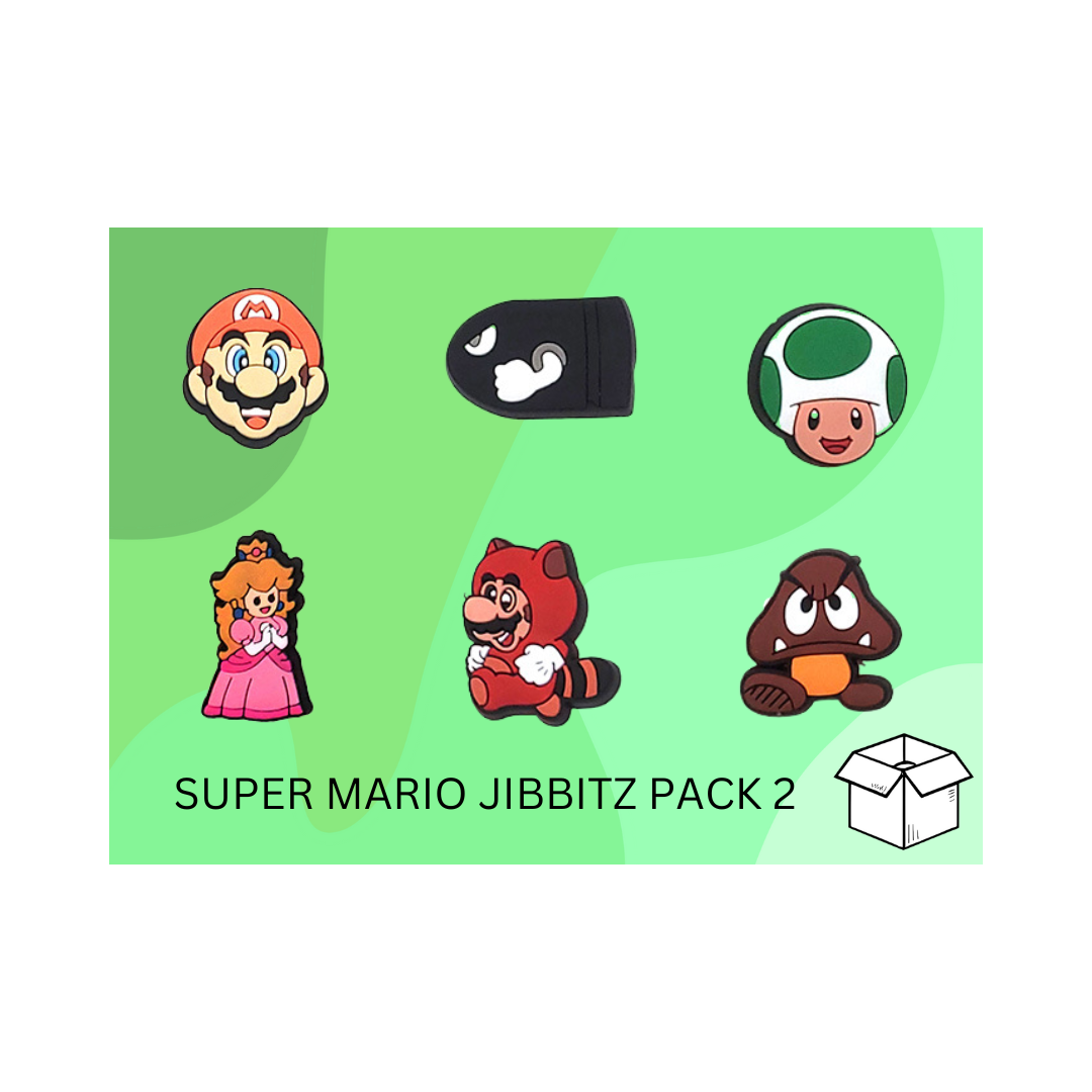 Super Mario Jibbitz / Shoe Charm Pack 2