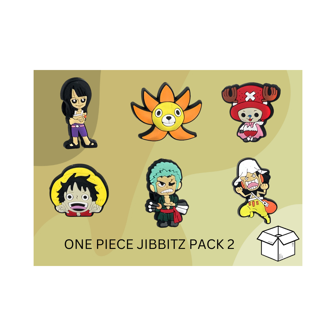 One Piece Jibbitz / Shoe Charm Pack 2