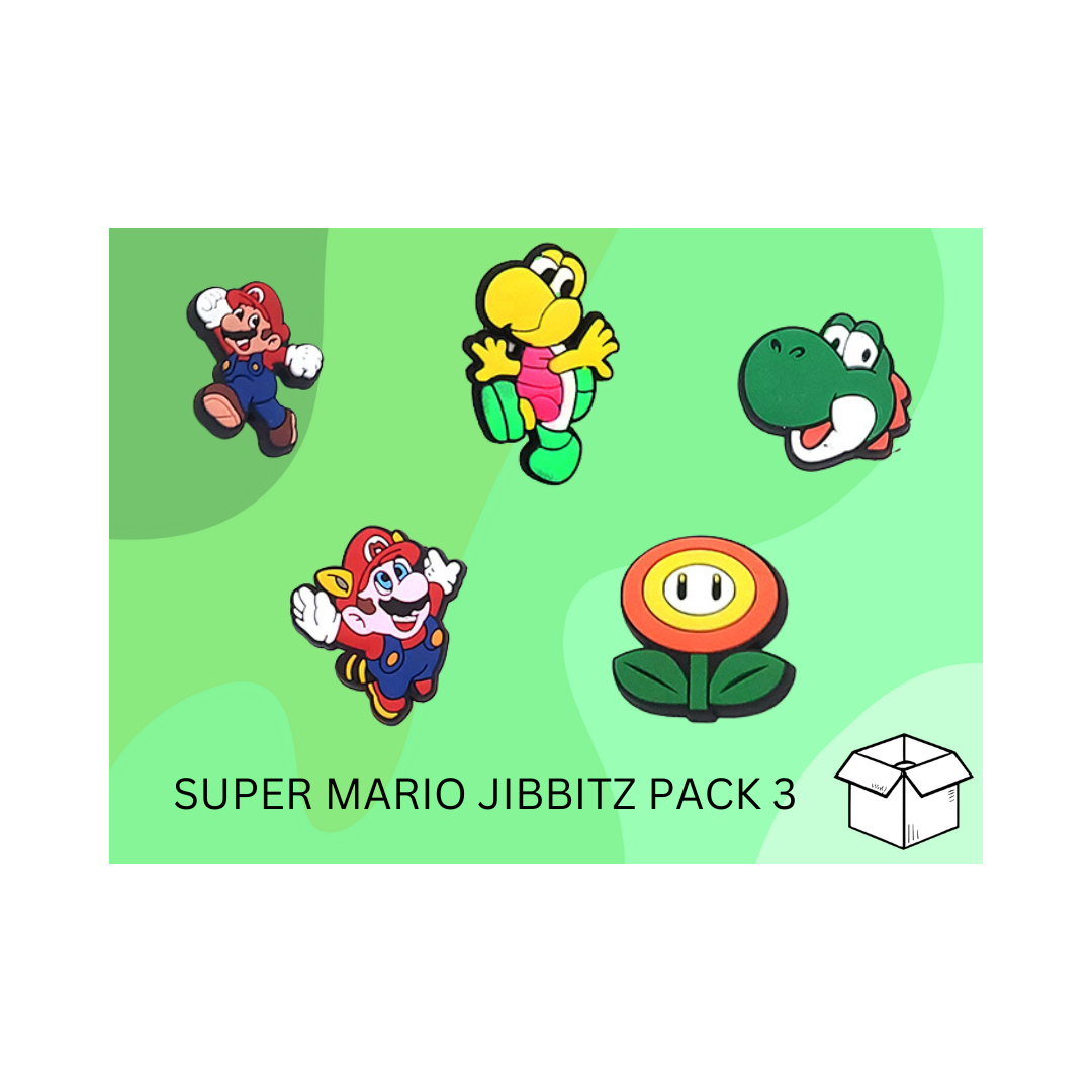 Super Mario Jibbitz / Shoe Charm Pack 3