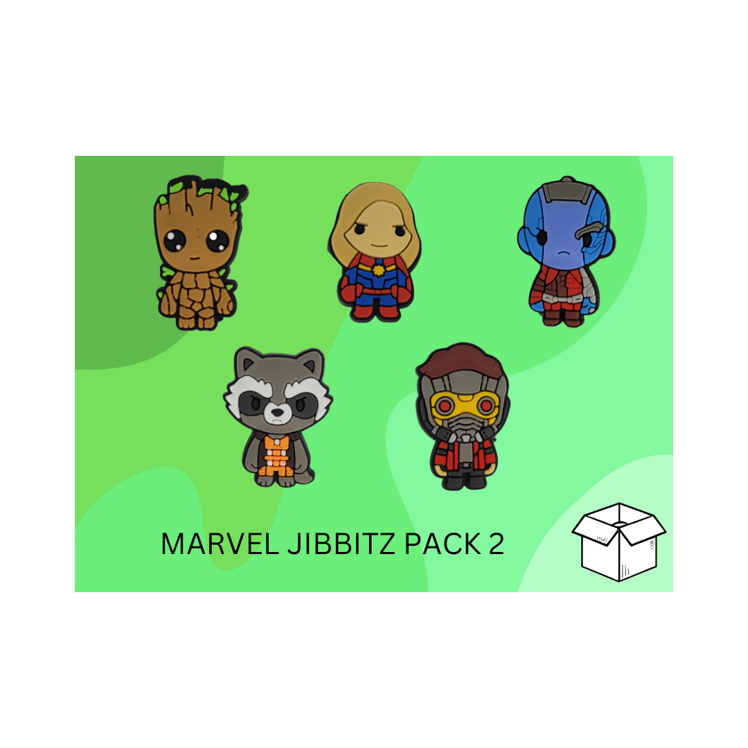 Marvel Jibbitz / Shoe Charm Pack 2