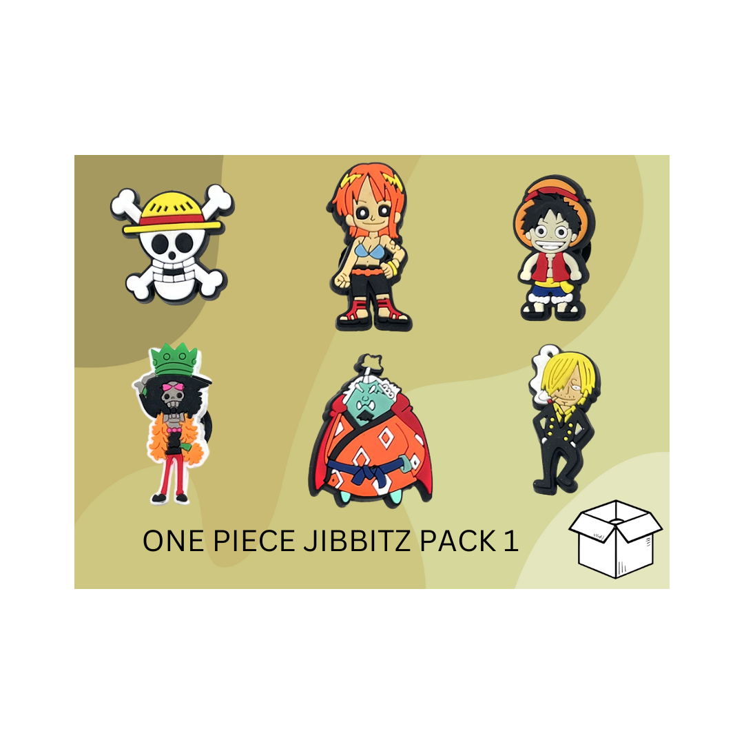 One Piece Jibbitz / Shoe Charm Pack 1