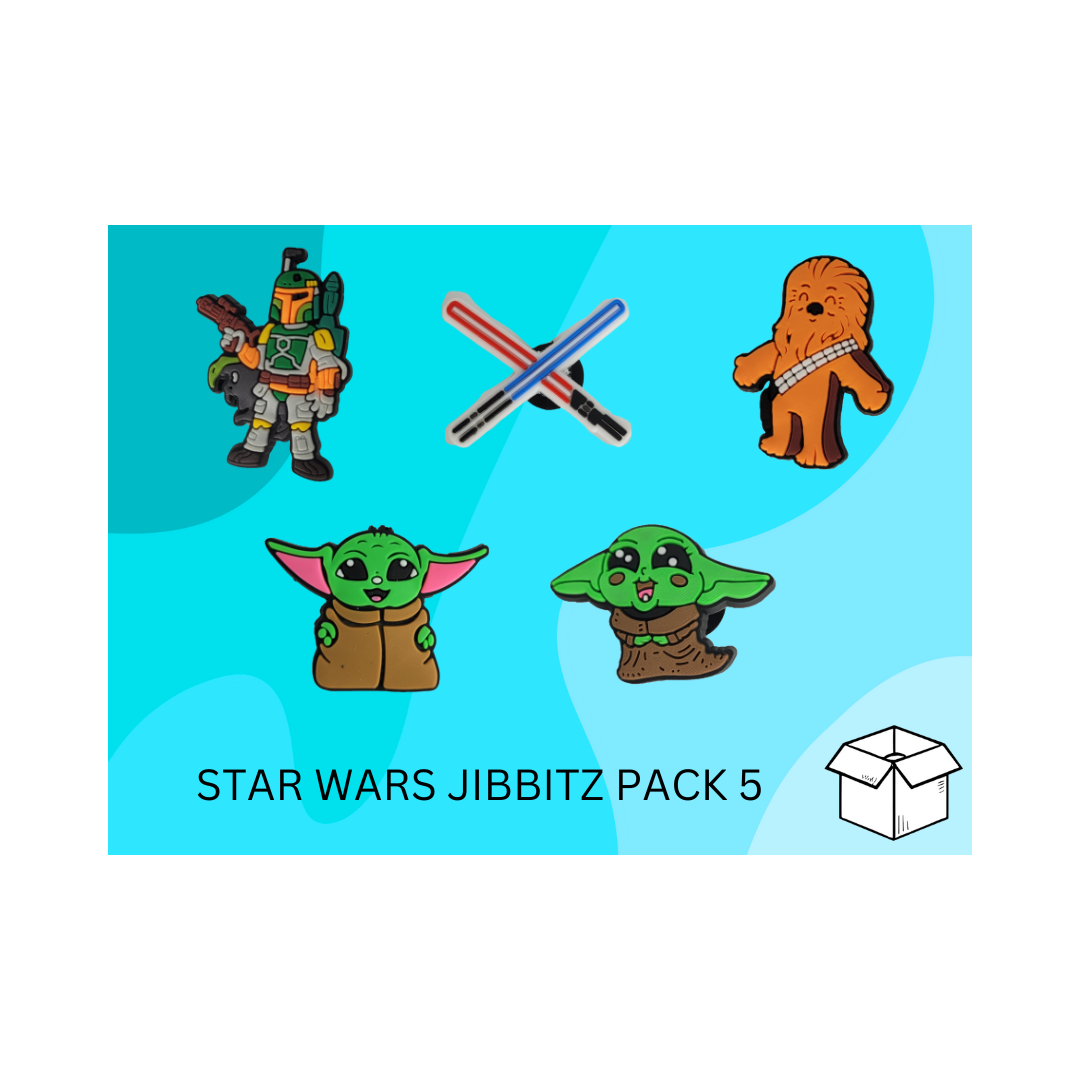 Star Wars Jibbitz / Shoe Charm Pack 5