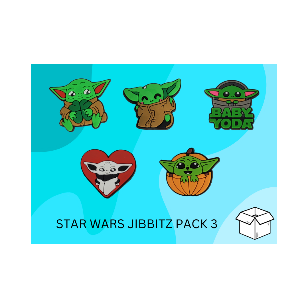 Star Wars Jibbitz / Shoe Charm Pack 3