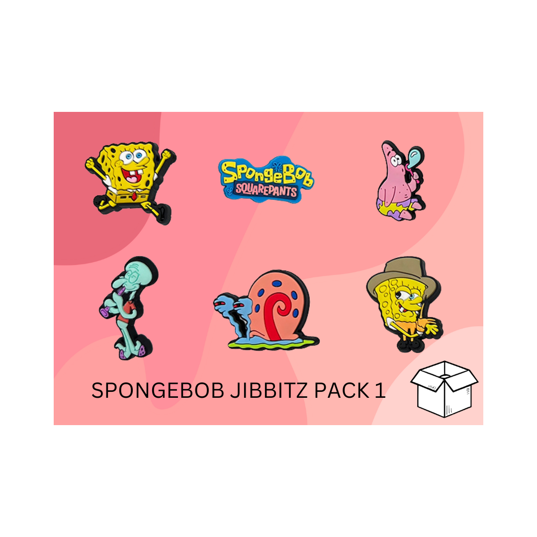 SpongeBob SquarePants Jibbitz / Shoe Charm Pack 1