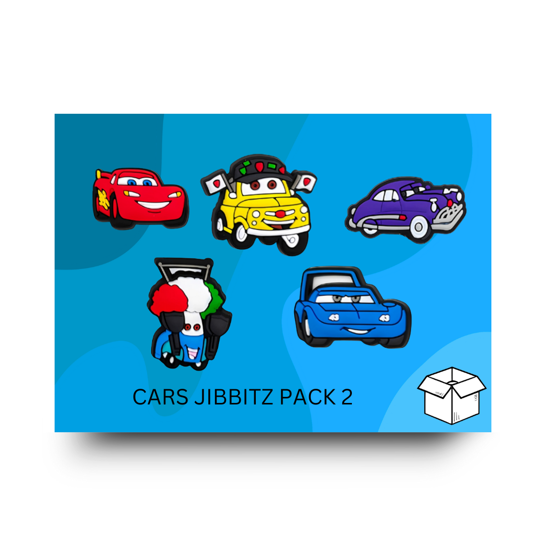 Cars Jibbitz / Shoe Charm Pack 2