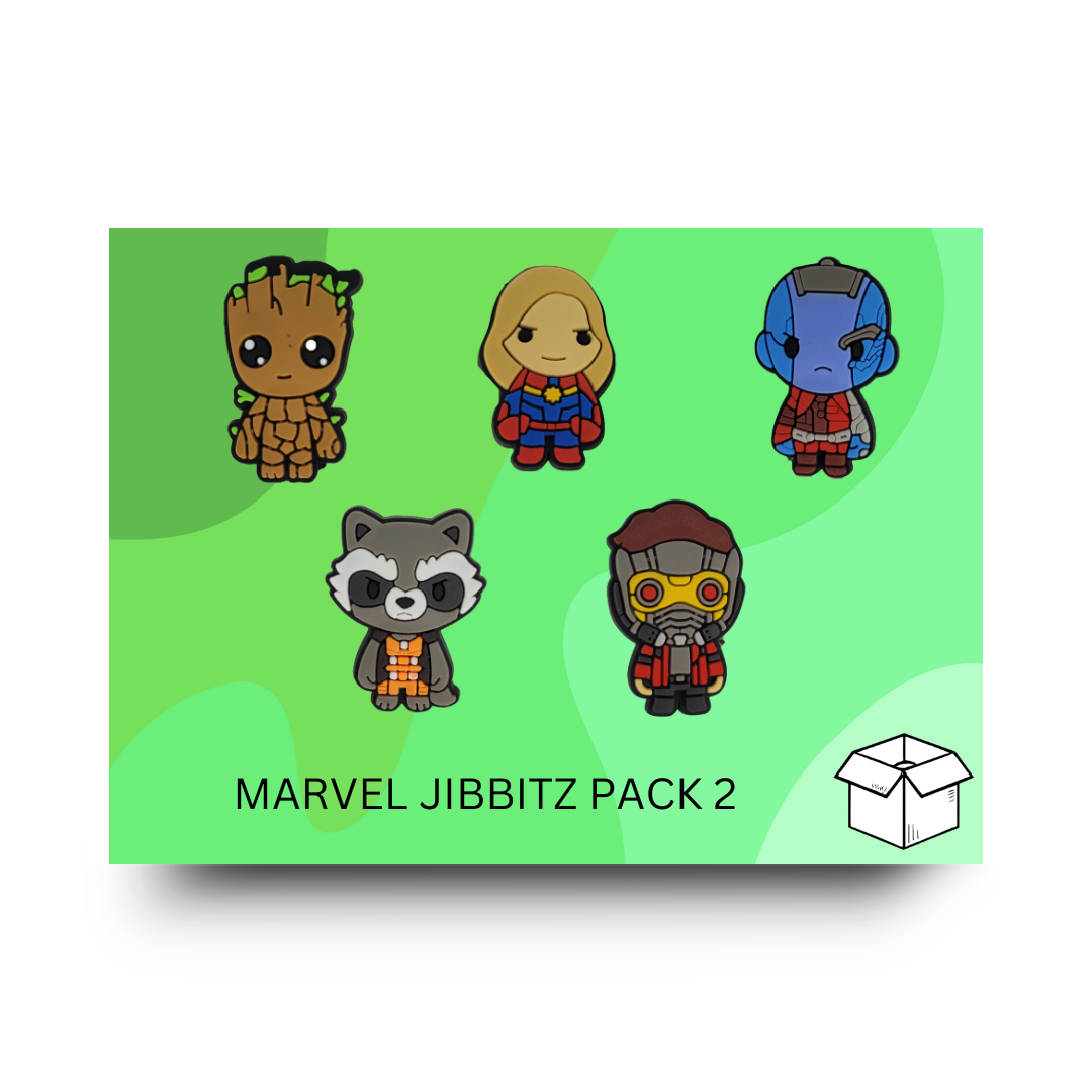 Marvel Jibbitz / Shoe Charm Pack 2