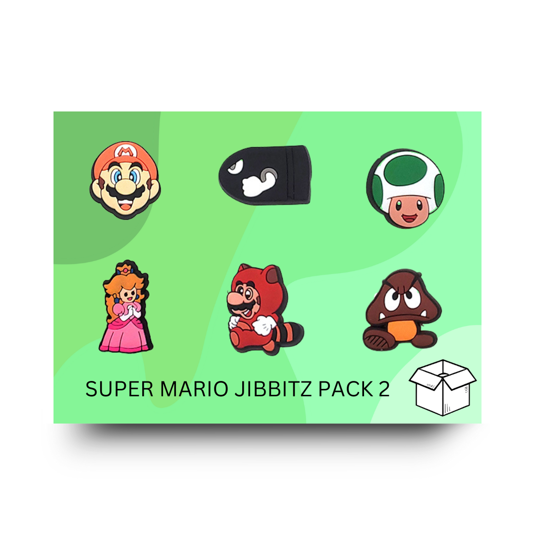 Super Mario Jibbitz / Shoe Charm Pack 2