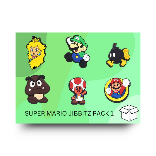 Super Mario Jibbitz / Shoe Charm Pack 1