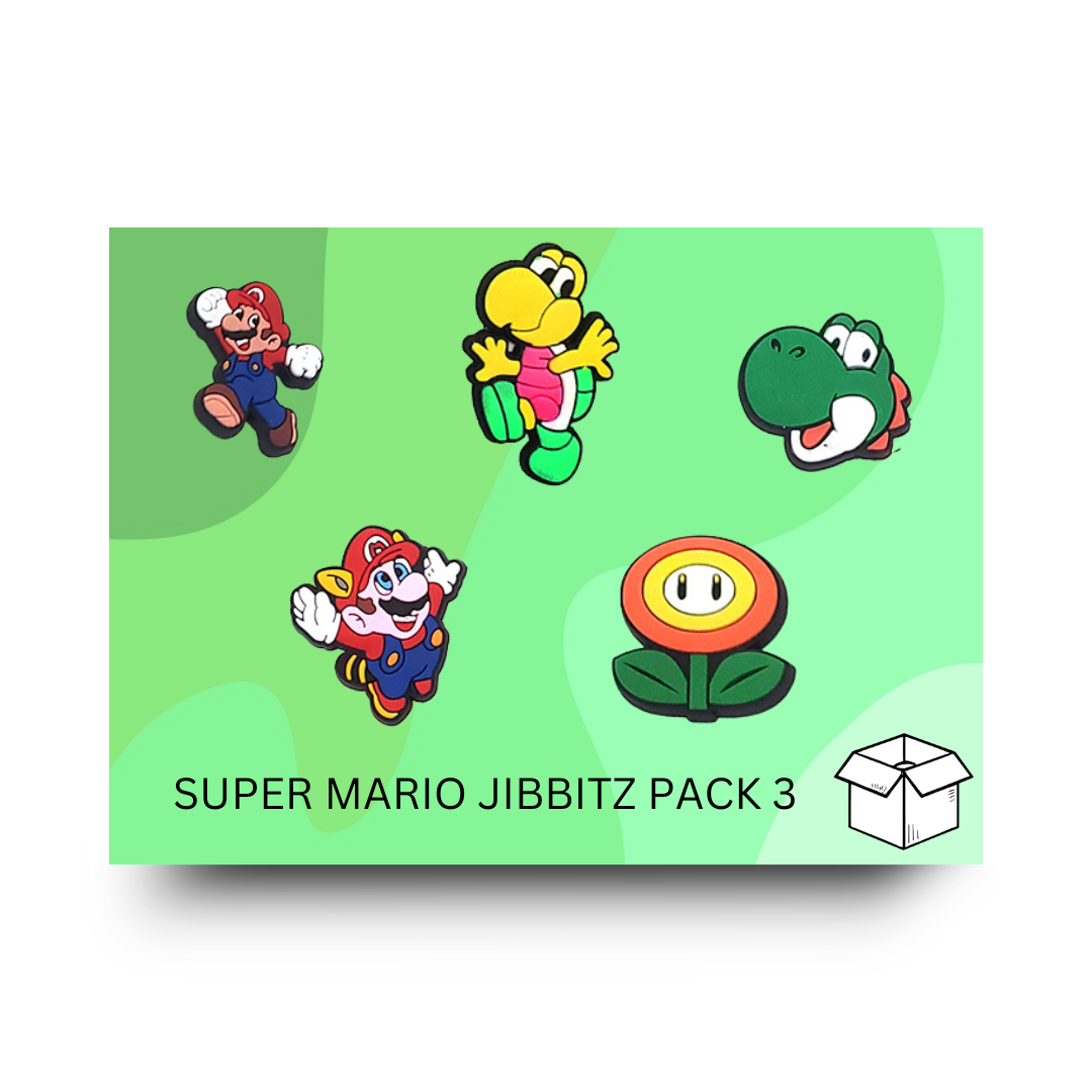 Super Mario Jibbitz / Shoe Charm Pack 3