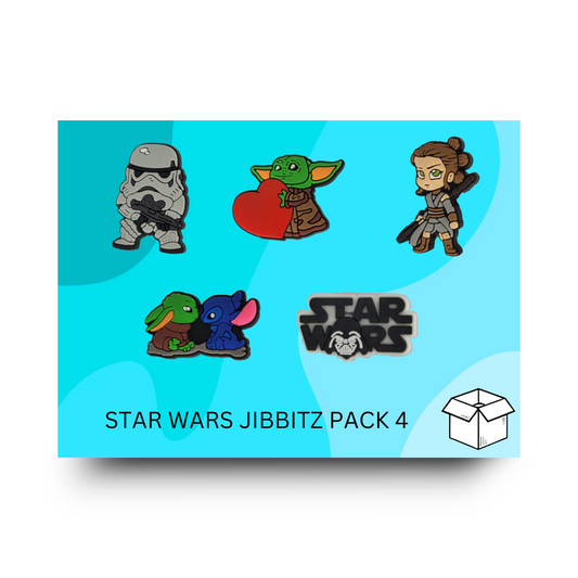 Star Wars Jibbitz / Shoe Charm Pack 4