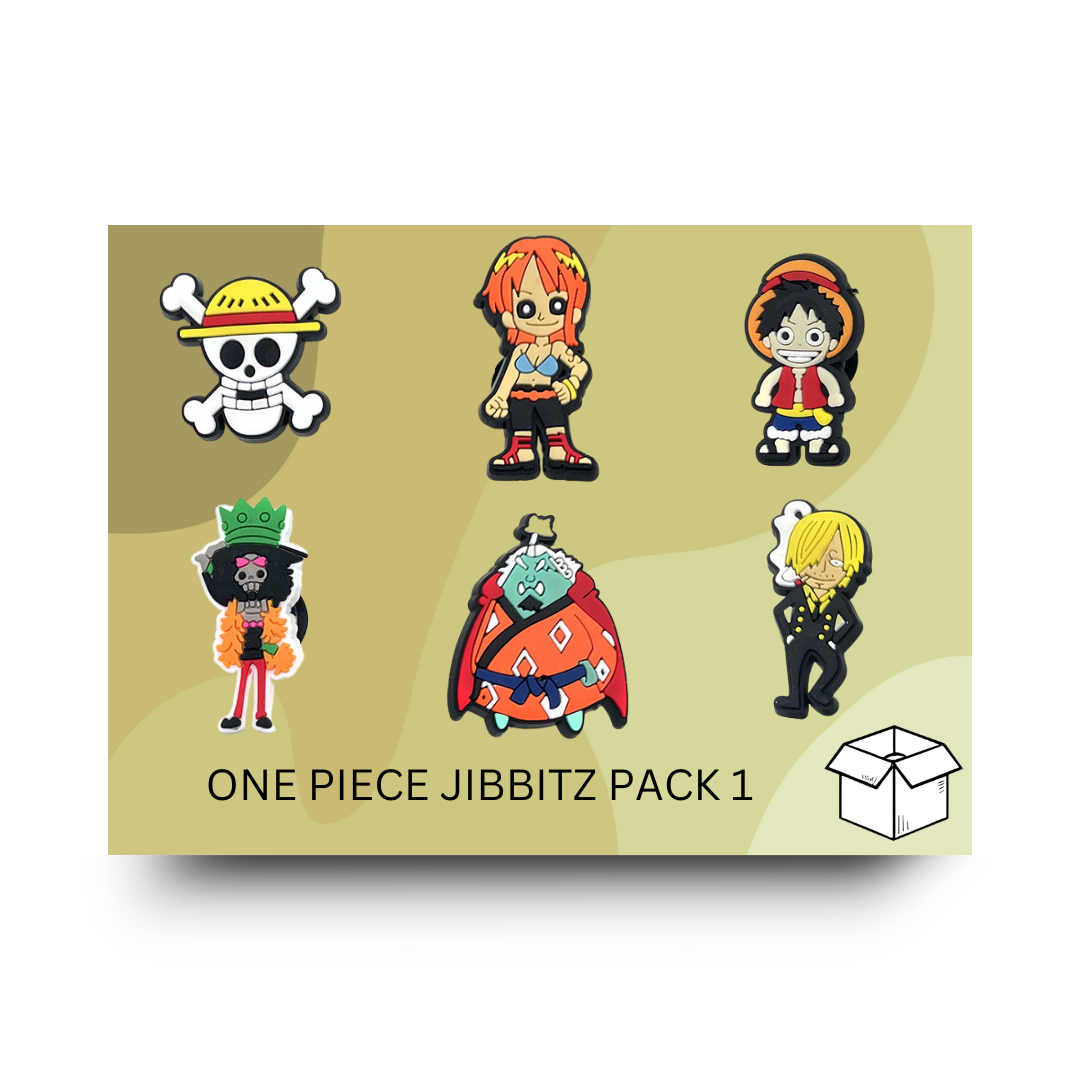 One Piece Jibbitz / Shoe Charm Pack 1