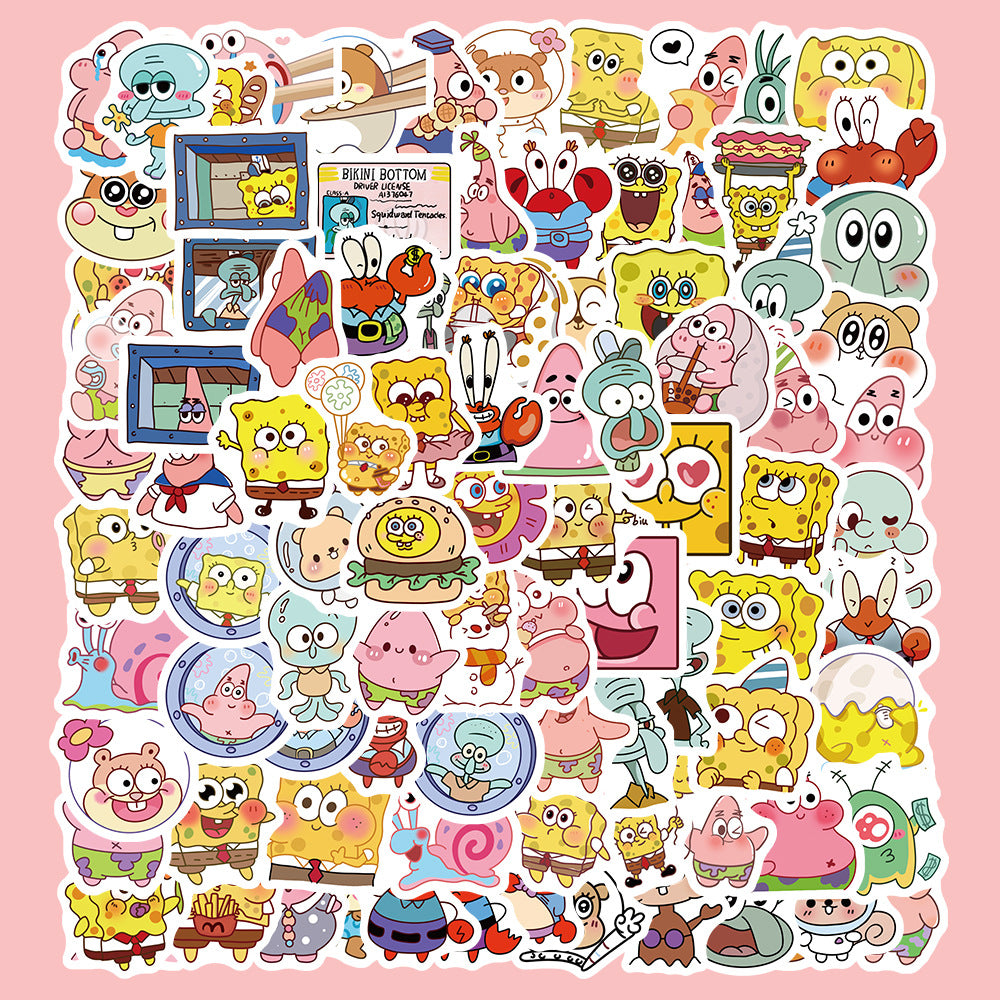 SpongeBob SquarePants Sticker Pack (95 pcs)