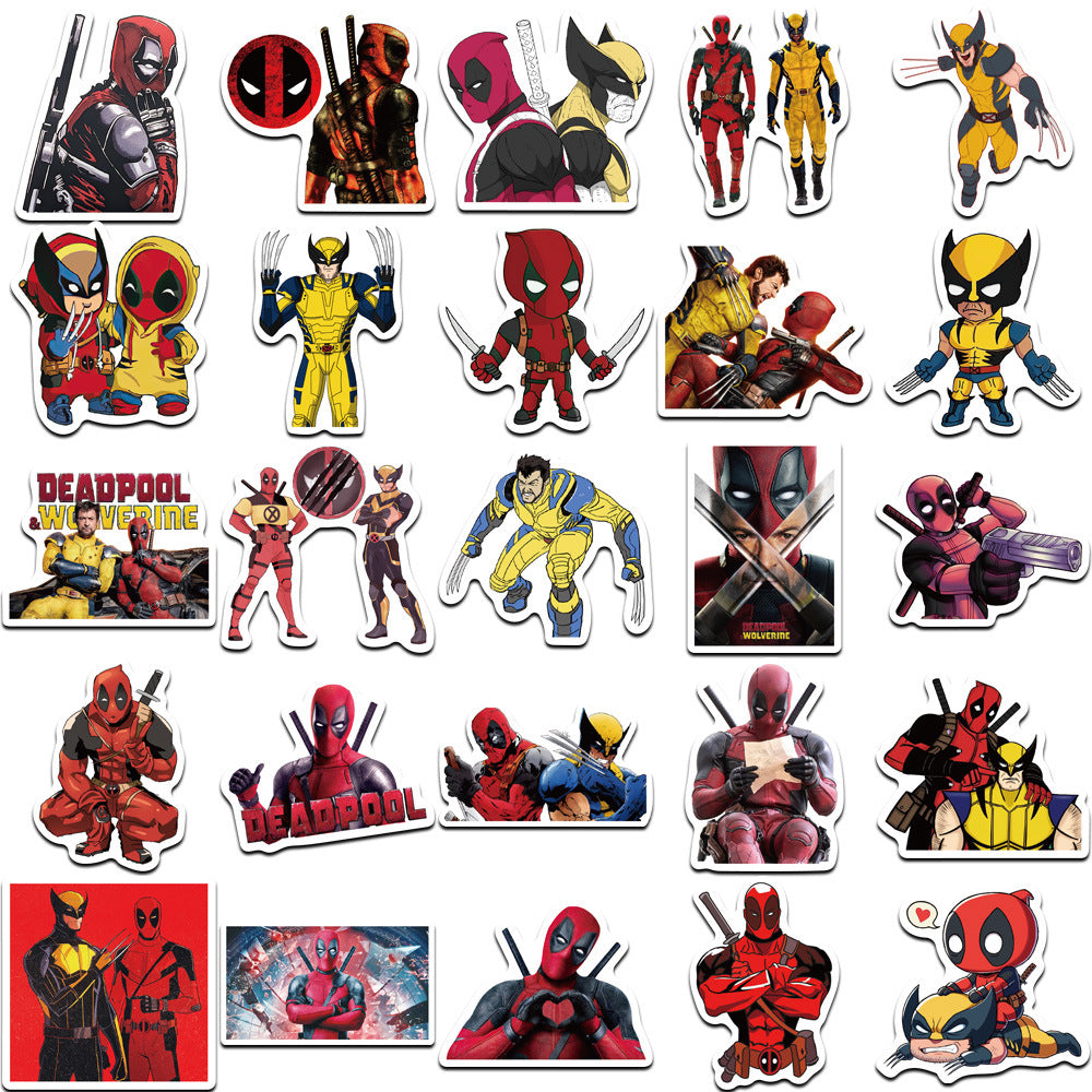 Deadpool Sticker Pack (50 pcs)