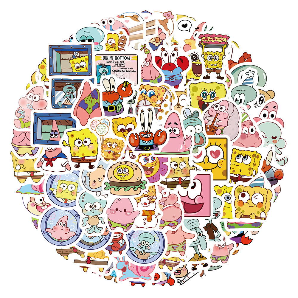 SpongeBob SquarePants Sticker Pack (95 pcs)