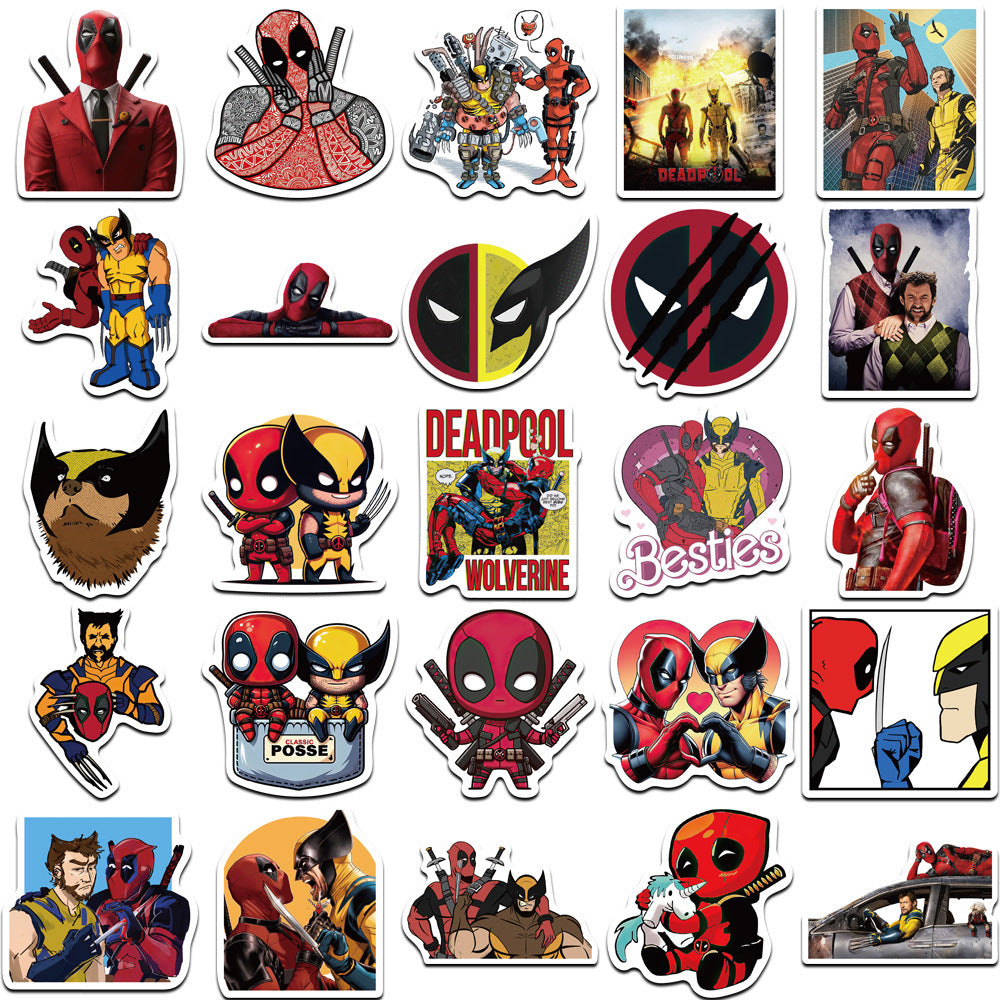 Deadpool Sticker Pack (50 pcs)