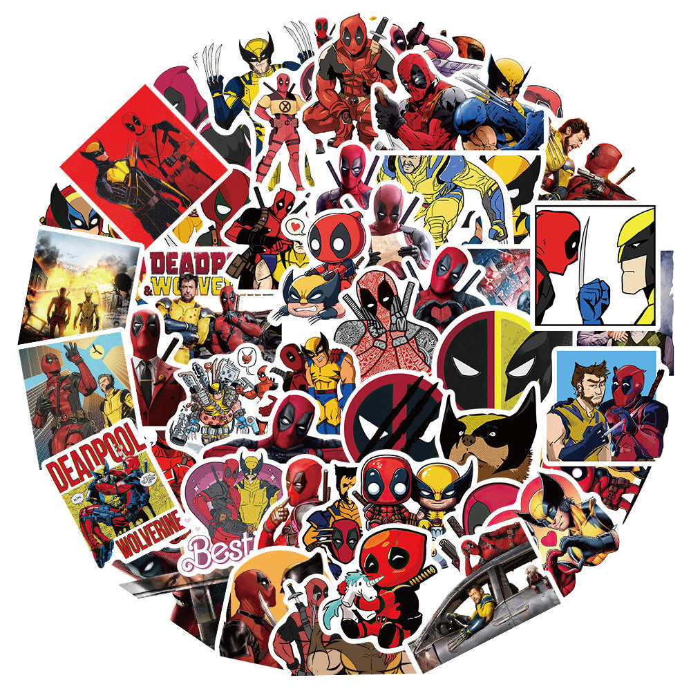 Deadpool Sticker Pack (50 pcs)