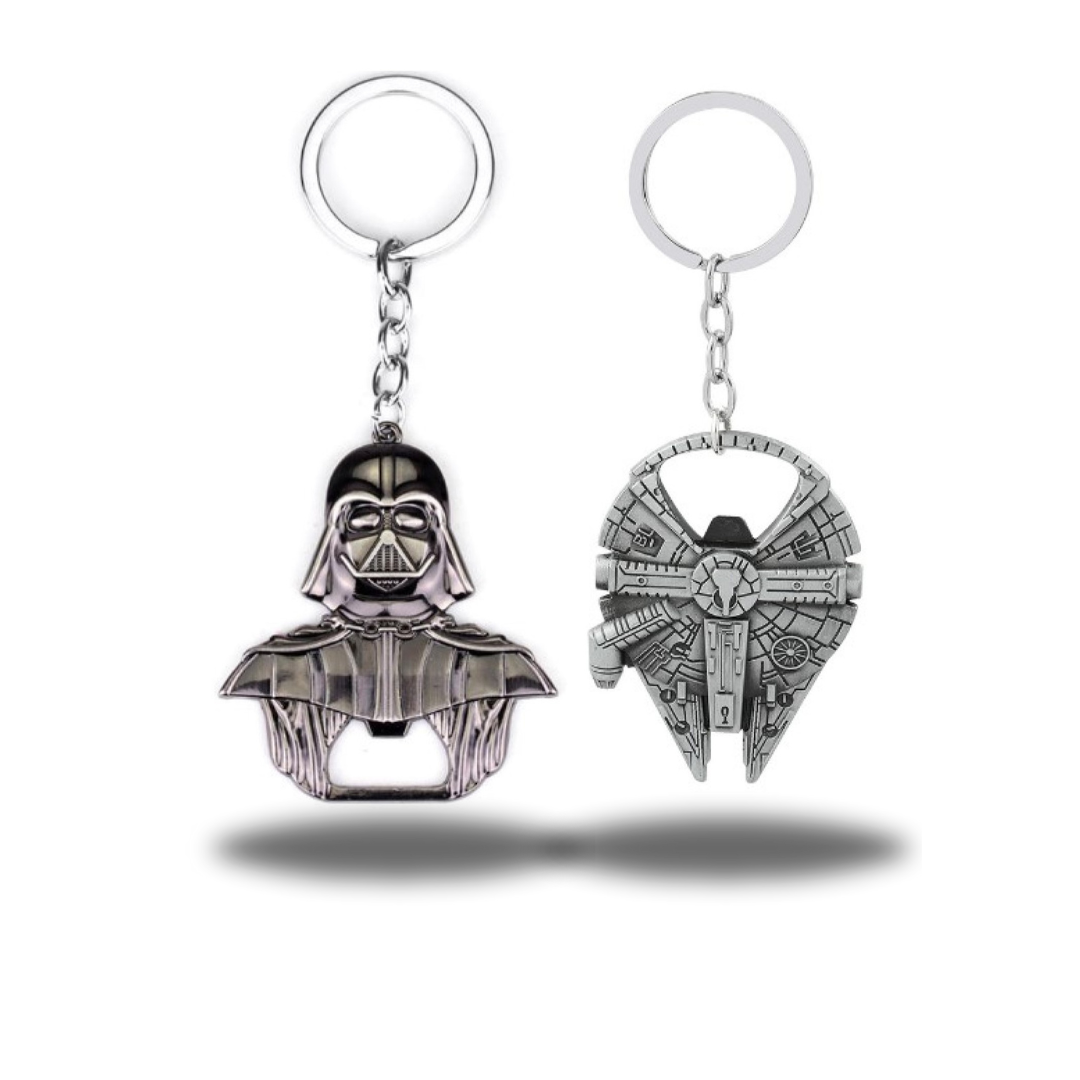 Star Wars Bottle Opener Keychain Set