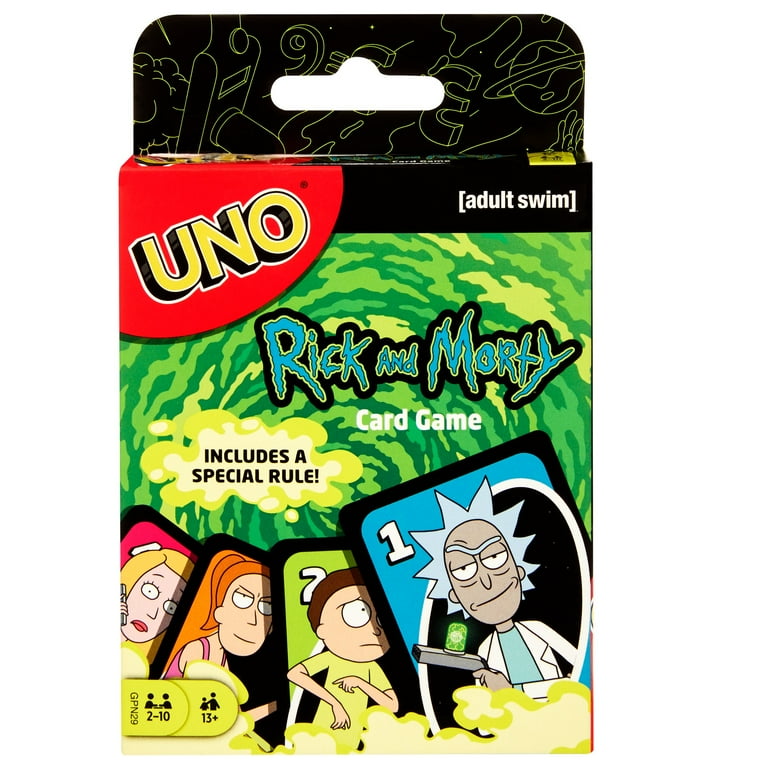 UNO x Rick & Morty Card Game