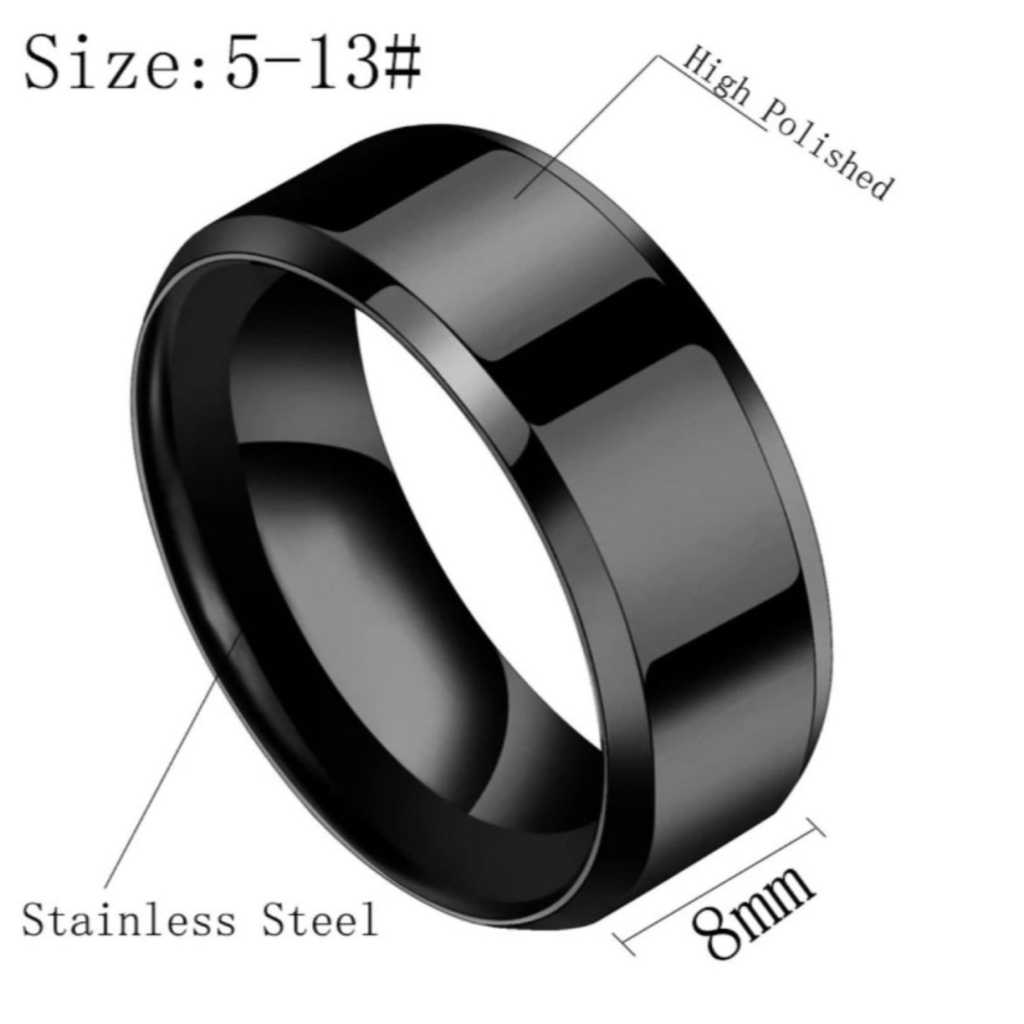 Stainless Steel Ring (Individual)