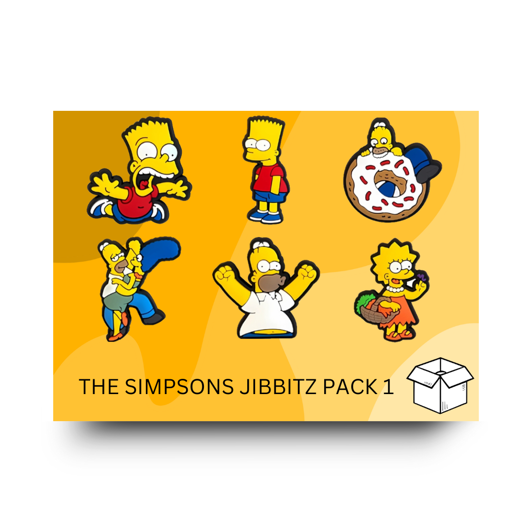 The Simpsons Jibbitz / Shoe Charm Pack 1