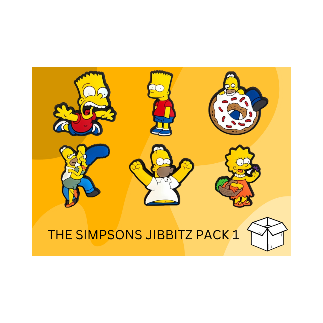 The Simpsons Jibbitz / Shoe Charm Pack 1